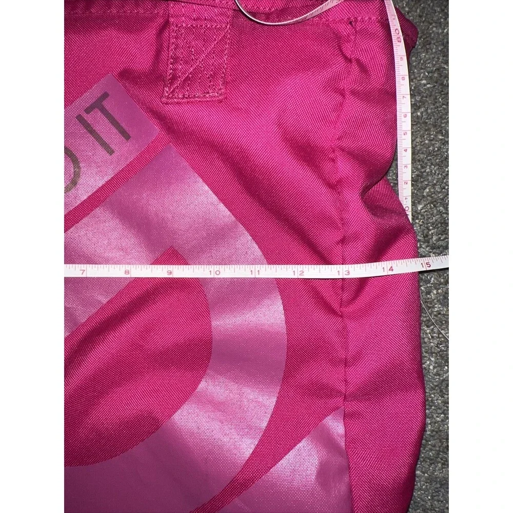 Nike JUST DO IT JDI tote bag vtg? pink 13x 15x 5 10” handle gym bag